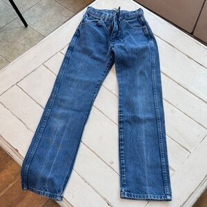 Wrangler Men's Classic Straight Blue Jeans